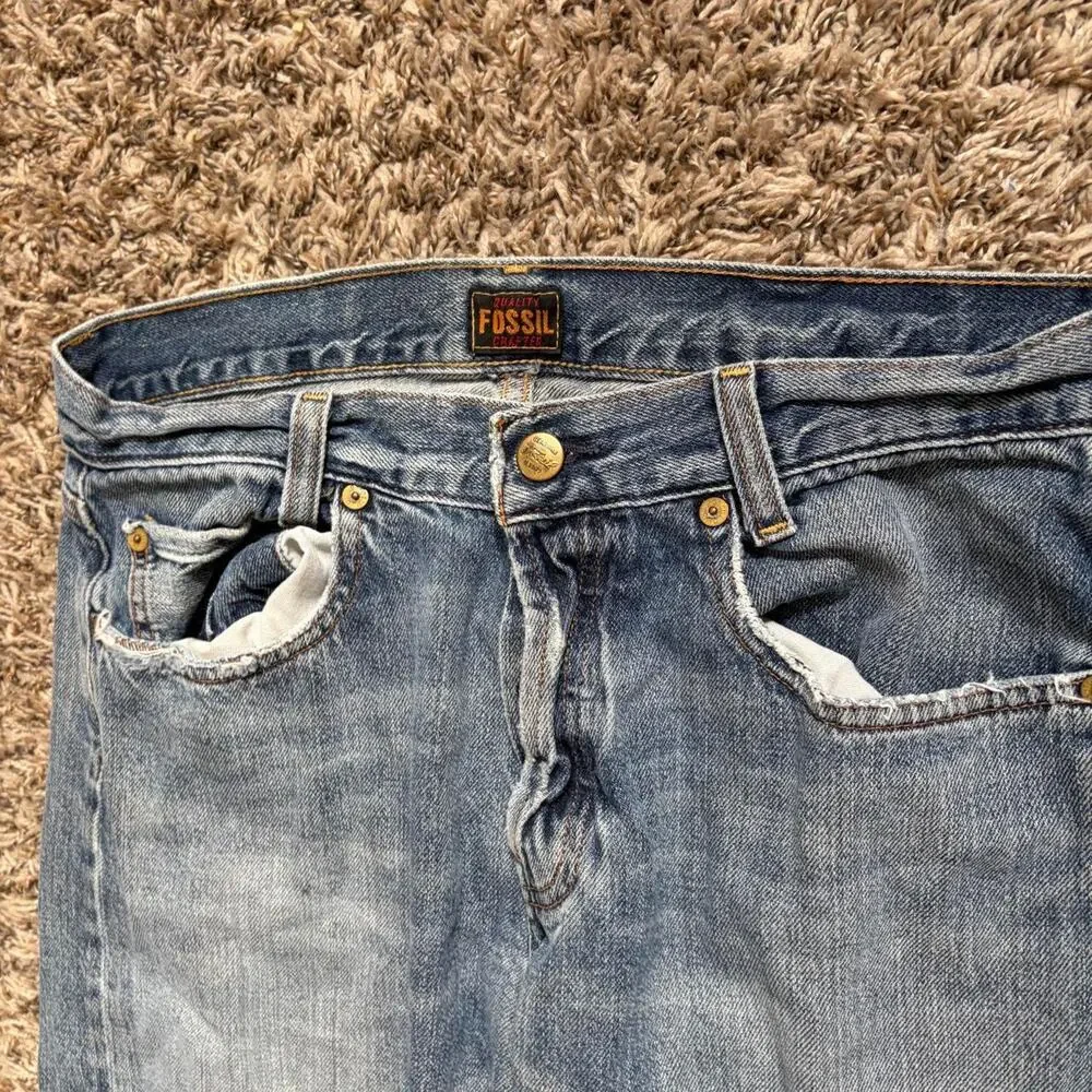 Vintage Y2K Fossil Rambler Urban Cowboy Jeans Western Men’s 30x30 Denim Grunge